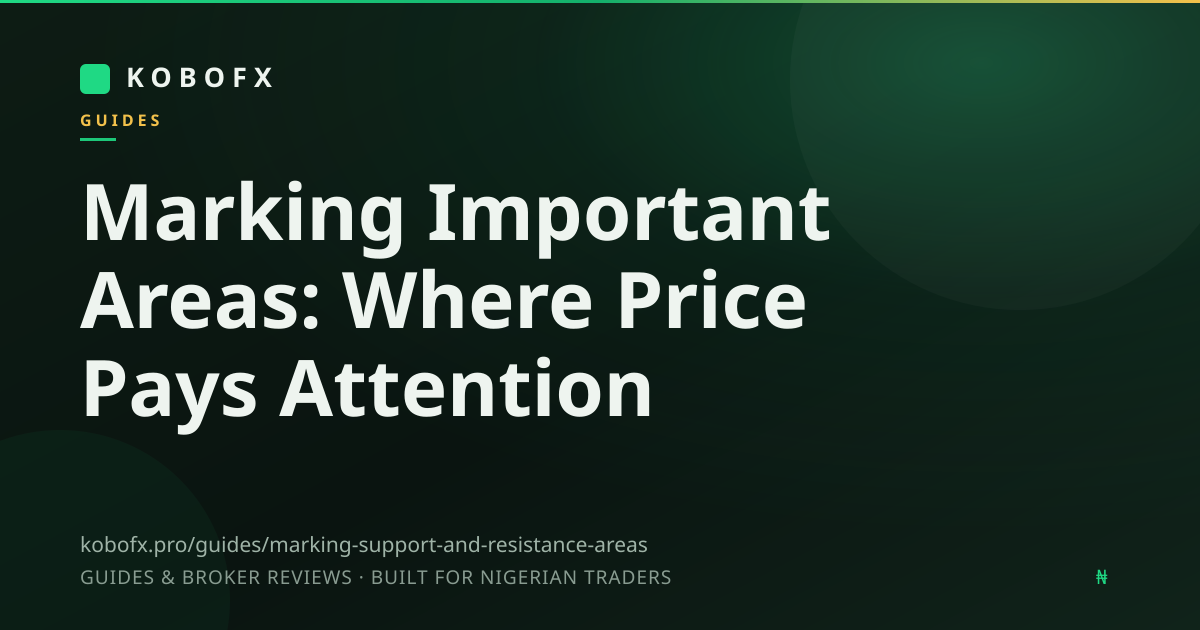 Marking Important Areas: Where Price Pays Attention