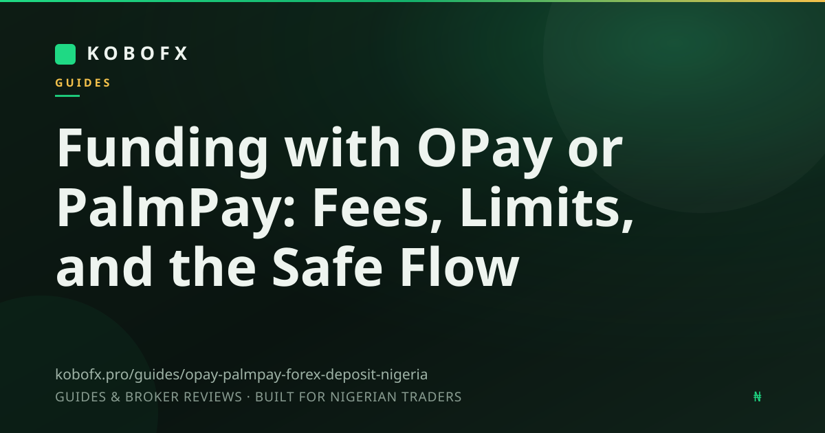 Funding with OPay or PalmPay: Fees, Limits, and the Safe Flow
