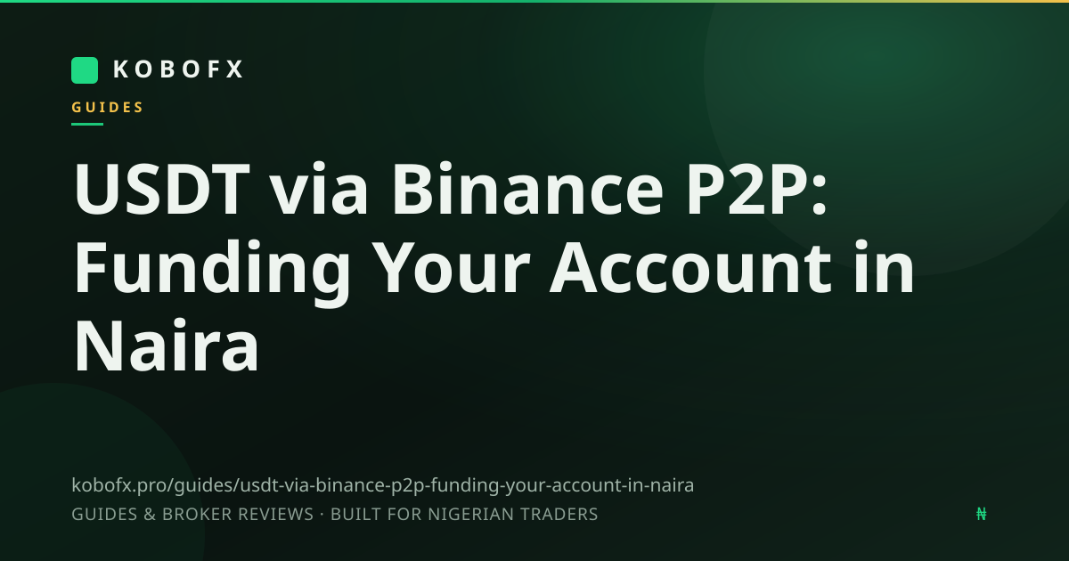 USDT via P2P: Funding Your Account in Naira (Bybit/OKX)